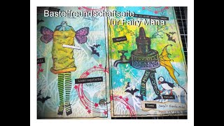 Bastelfreundschaftseite für Fairy Mana / Art Journal / stempeln screenshot 3