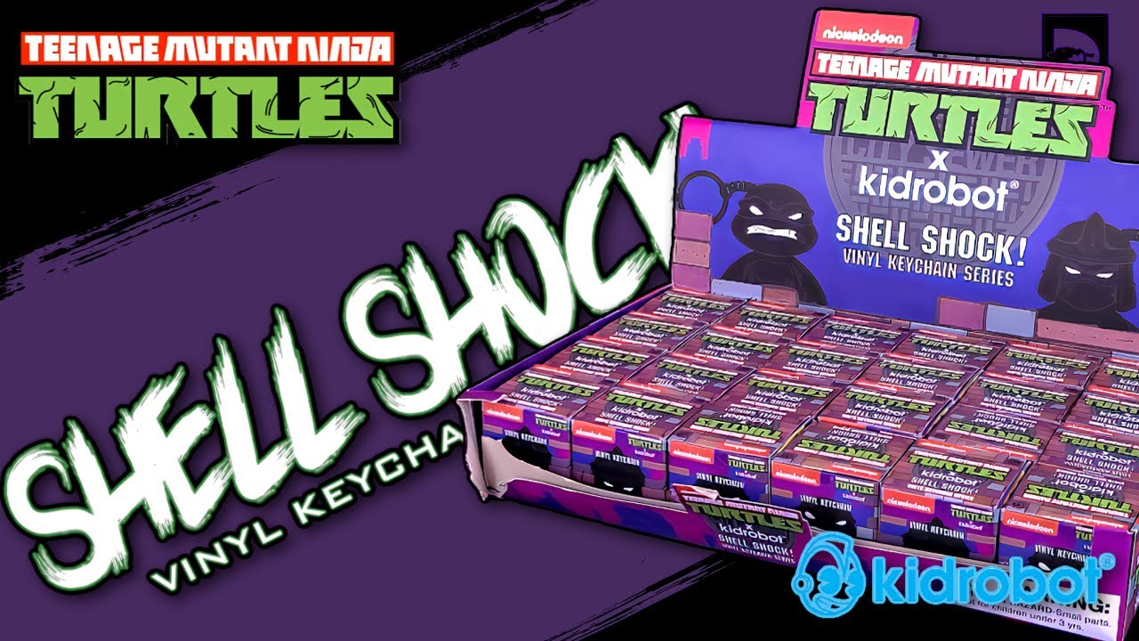 Kidrobot Teenage Mutant Ninja Turtles Shell Shock! Vinyl