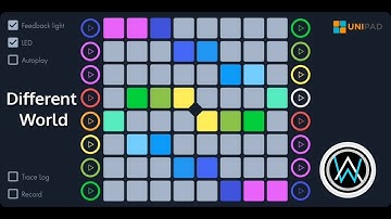 Unipad | Alan Walker - Different World ft Sofia Carson K-391 and CORSAK