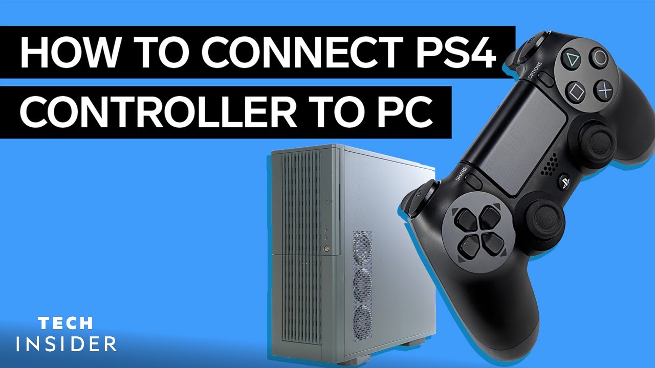 How to Connect PS4 Controller to a PC