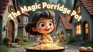 Magic Porridge Pot | Classic Fairy Tale Animation for Kids | Bedtime KidsLearn English story