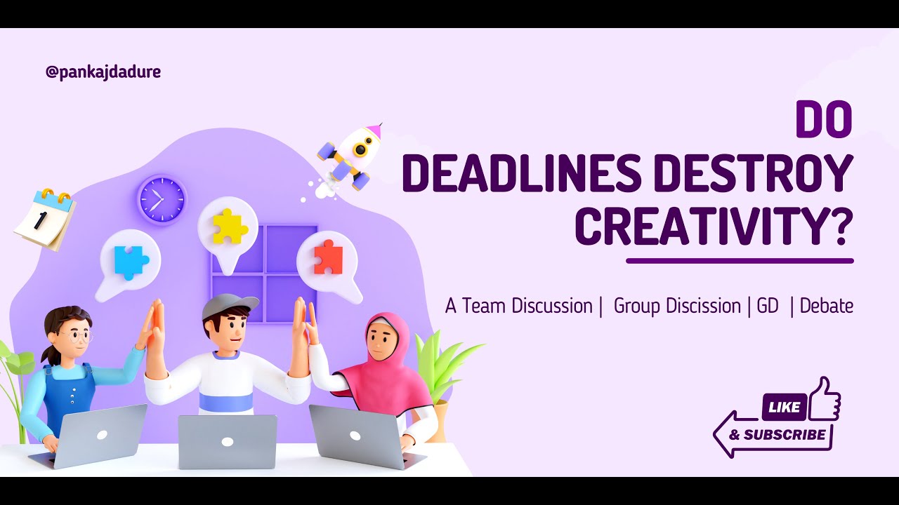 essay on do deadlines destroy creativity