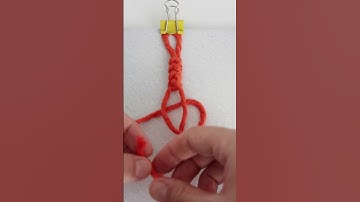 DIY ✅ Knot Tutorial - Snake Knot #shorts #diy #trending #macrame