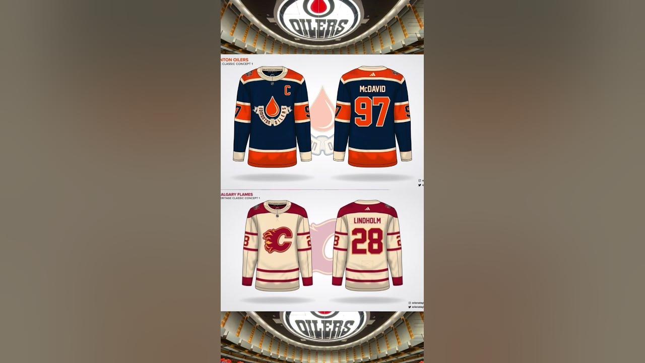 NHL unveils Oilers, Flames jerseys for Heritage Classic version of Battle  of Alberta