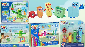 Numberblocks – 08:25 Minutes Compilation Unboxing Numberblocks Friends Activity Set! Satisfying ASMR