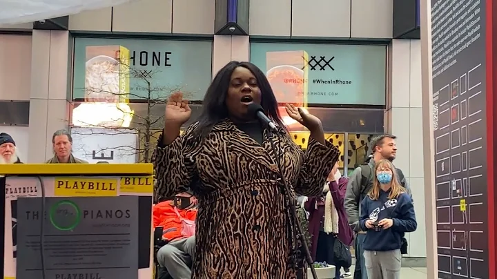 Alex Newell singing Only in New York from Thoroughly Modern Millie!!