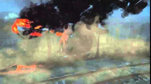 Fallout 4 vertibird explosion