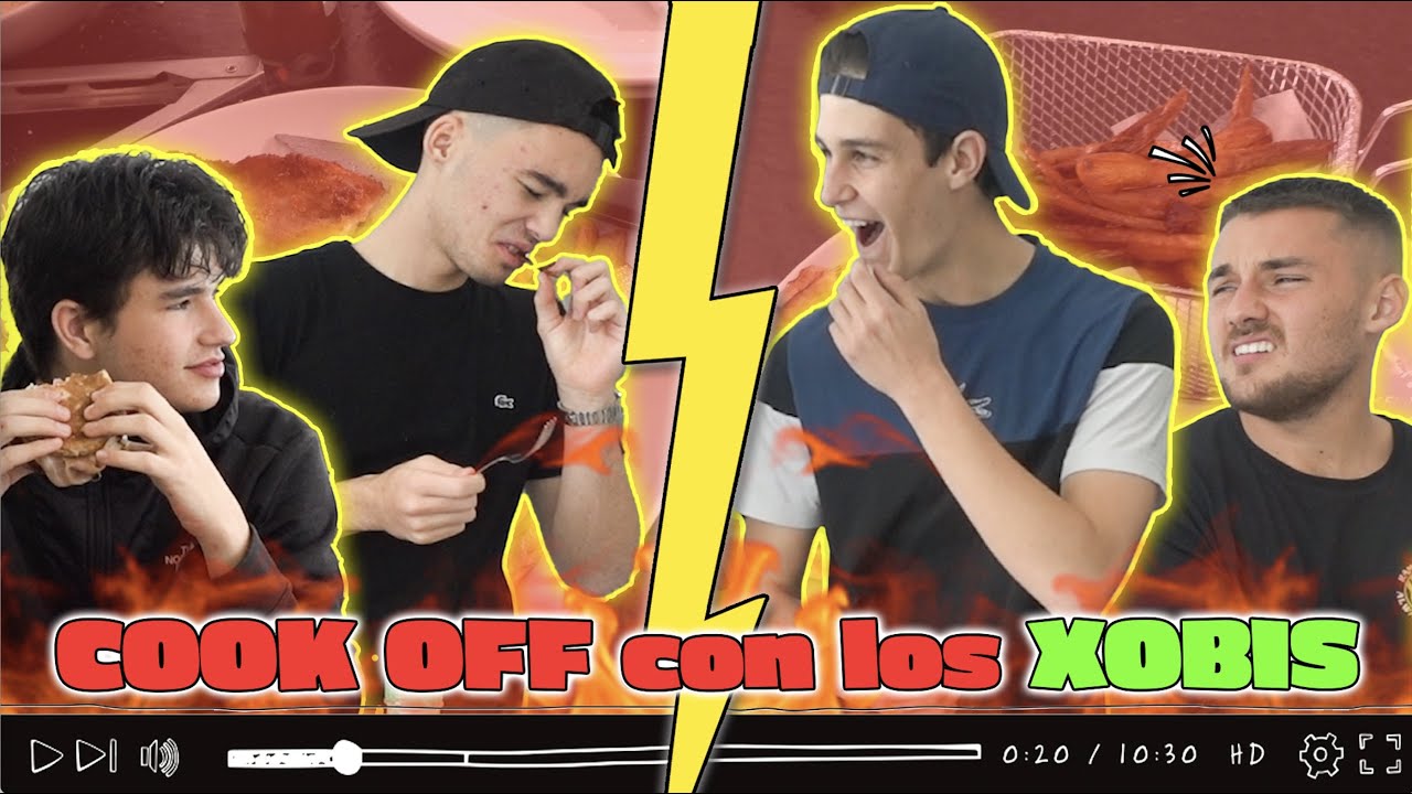 COOK OFF con mis amigos los Xobis * RETO DE COCINA Hamburguesas XOBI STYLE