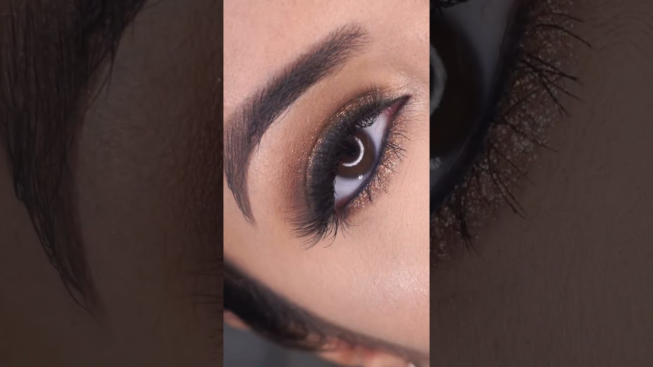 Two glam tutorials in one video 📷 #makeuptutorial #eyemakeup
