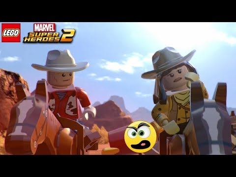 Lego Marvel Super Heroes 2 (Parte 10) Kid Colt o Cowboy mais Legal - Caraca Games
