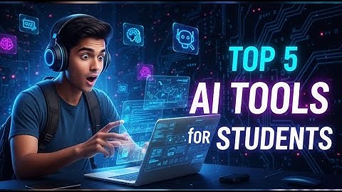 Top 5 AI Tools Every Student Must Use in 2025 | Boost Productivity & Learning