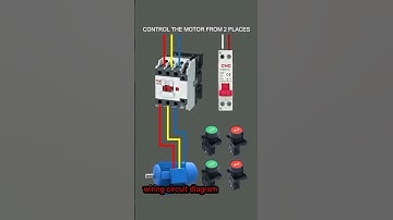 💥💯 induction motor with 2 stop start push button ✅ #virelshorts #shorts