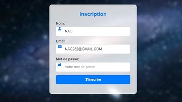 Comment créer un formulaire d