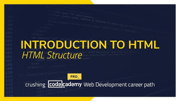 Crushing Codecademy PRO WEB DEVELOPMENT career path Challenge - HTML Structure