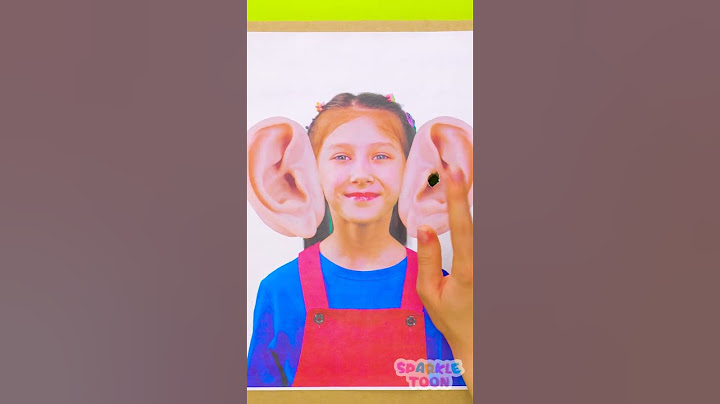 Wow 🤩 Let's Learn How to Clean Ears with Kids 👂🏼☺️ #Kids #Health