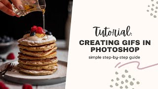 How to make a GIF in photoshop [for food photography] screenshot 2