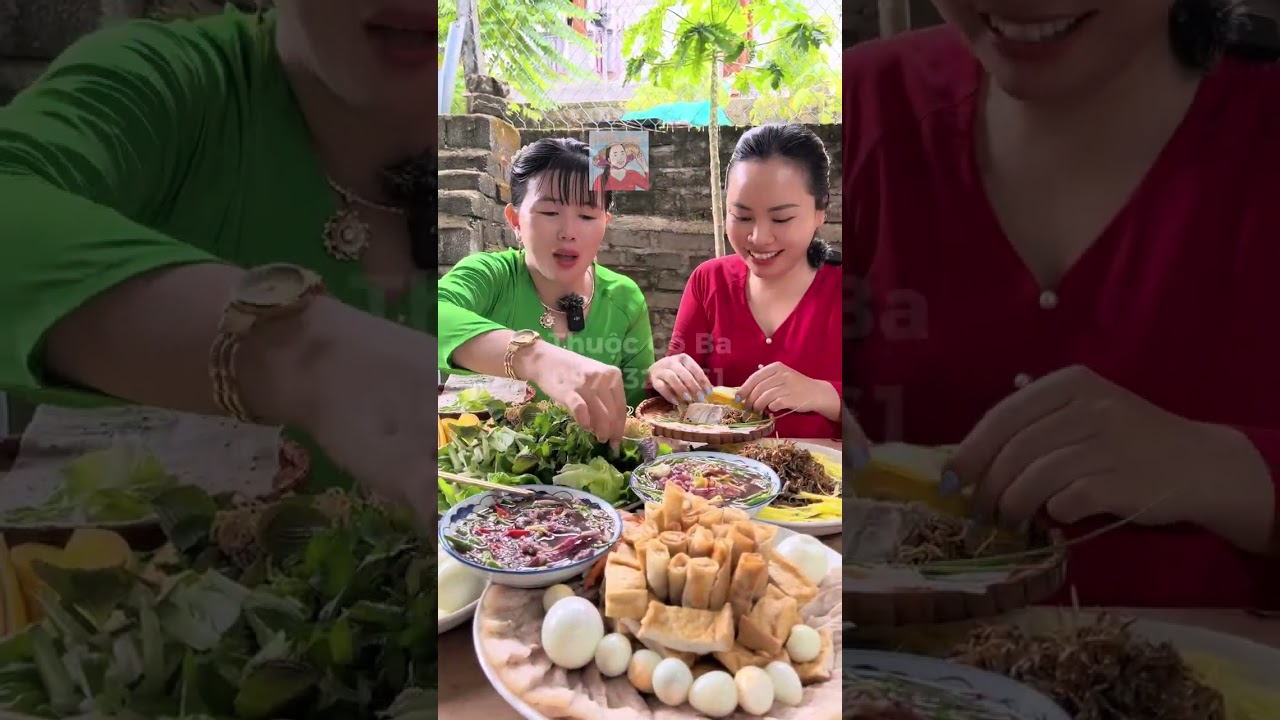 Bánh Tráng Cuốn Tôm Thịt Chấm Mắm Mực Đặc Sản Tam Quan - Thuộc Cô Ba Bình Định