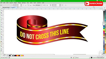 Cara Buat Pita Keren CorelDRAW X7
