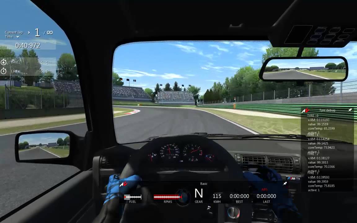 Assetto Corsa Imola Bmw M E Hotlap Youtube