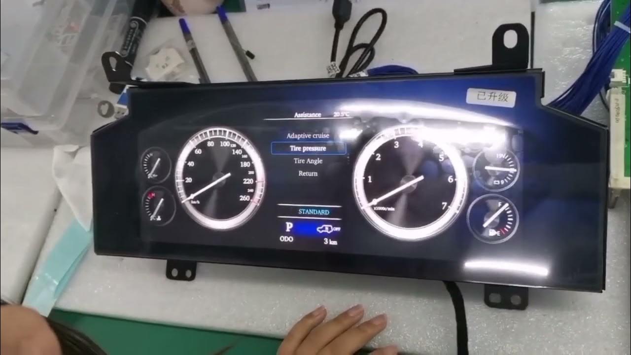 Toyota Land Cruiser Digital Cluster LCD Dashboard Land Cruiser Cluster