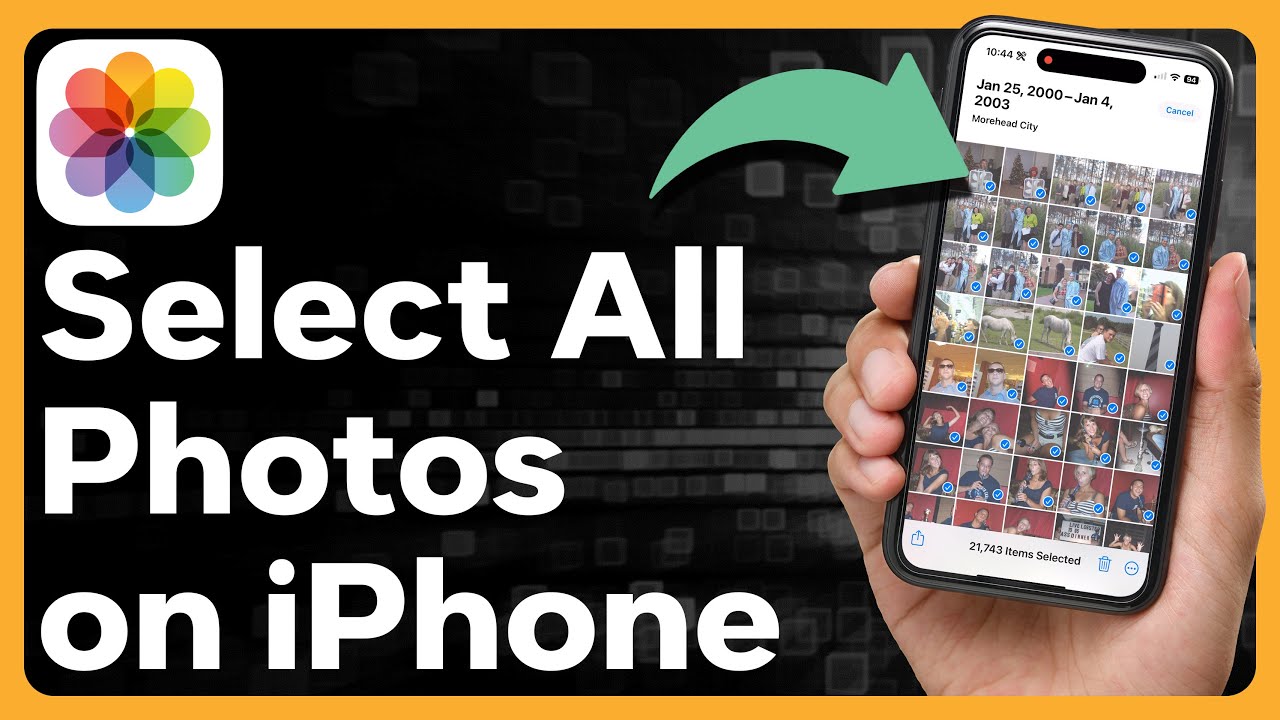 All iPhone - YouTube To How On Photos Select