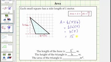 Determine the Area of an Obtuse Triangle on a Grid