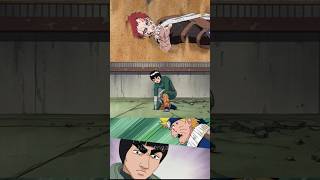 Rock Lee Vs Gaara Fight Almost Finished In Chunin Exam Short