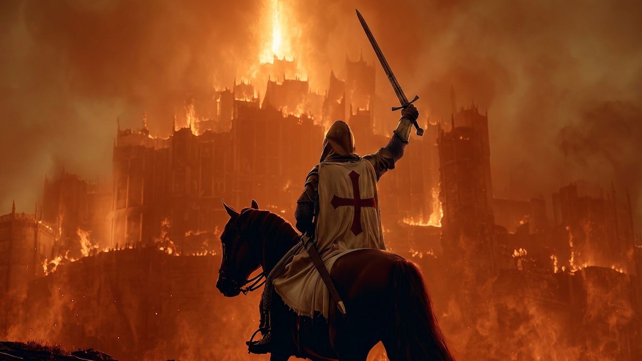 The Templar March That Broke The Gates Of Hell | Knights Templar Battle ...