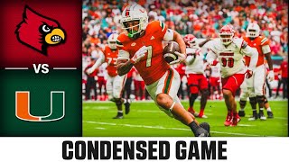 Louisville vs. Miami Condensed Game | 2023 ACC Football