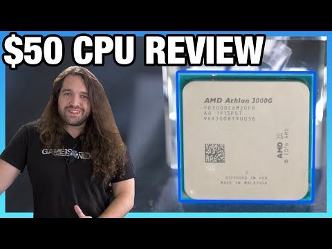 AMD Athlon 3000G Review & Overclocking: $50 CPU Benchmarks