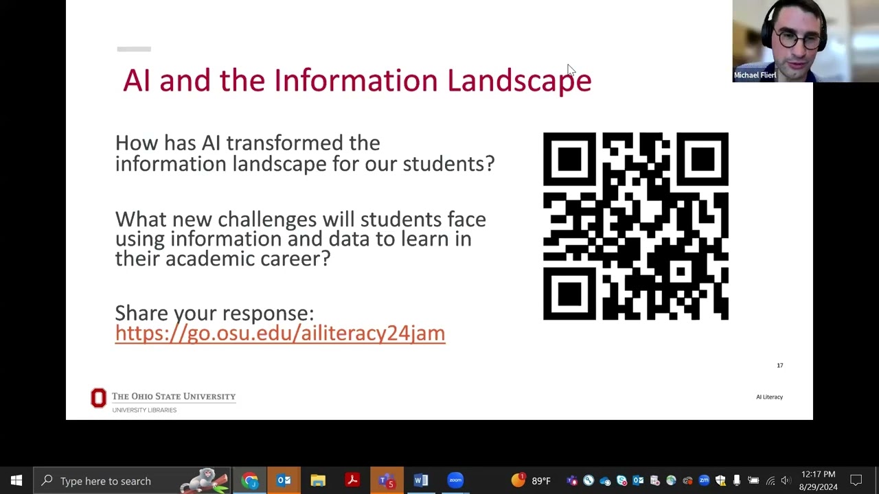 Teaching AI Literacy