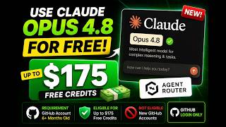How to Get Claude Opus 4.8 Free 175$ | Free Ai Coding