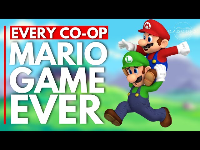 Which Super Mario Games Are Co-Op?