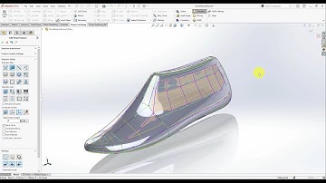 Shoe last  Retopology | Solidworks Tutorial