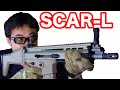 【WE】FN SCAR-L タンカラー ガスブローバック マシンガン 【マック堺のレビュー動画】#385