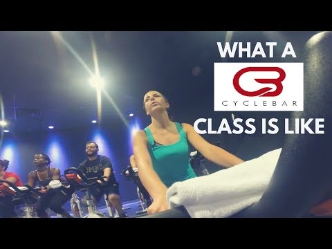 What a CycleBar class is like