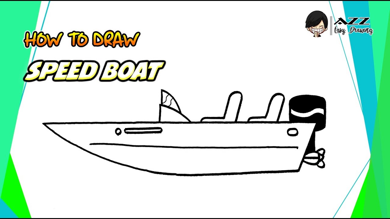 How To Draw Speed Boats