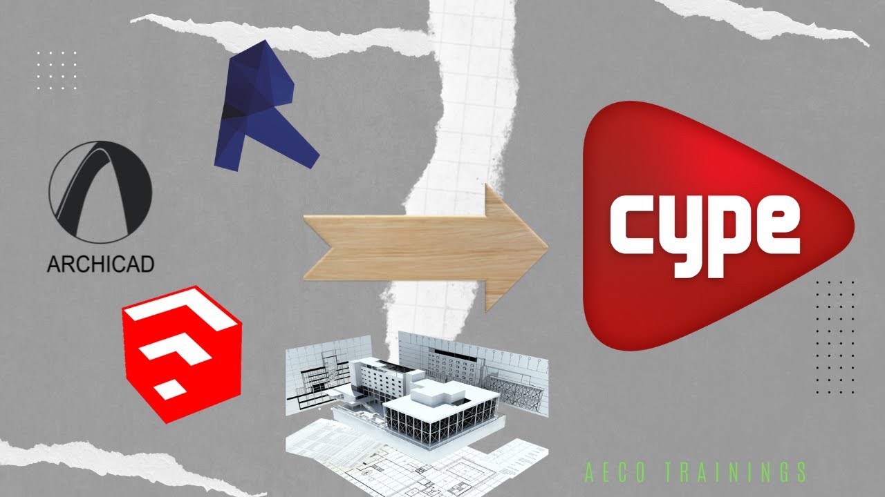 TRANSFERER UN FICHIER ARCHICAD OU REVIT A CYPECAD/How to transfer ARCHICAD or REVIT files to CYPECAD