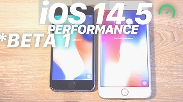 iOS 14.5 Beta 1 vs. iOS 14.4 - SPEED Test! Which is FASTER? [SPEED COMPARISON]