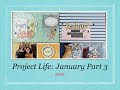 Project Life - January 2021 (Part 3)