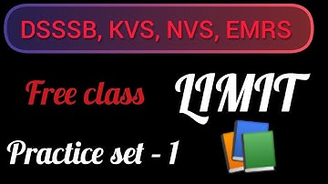 Limit | practice question | limit practice questions || DSSSB , KVS, NVS, EMRS @MSGyanacademy124