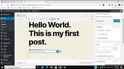 How to Create A WordPress Website For Free | Part 3| Full Tutorials for Beginners 2020