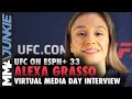 Alexa Grasso predicts best showcase in move up | UFC on ESPN+ 33 pre-fight interview