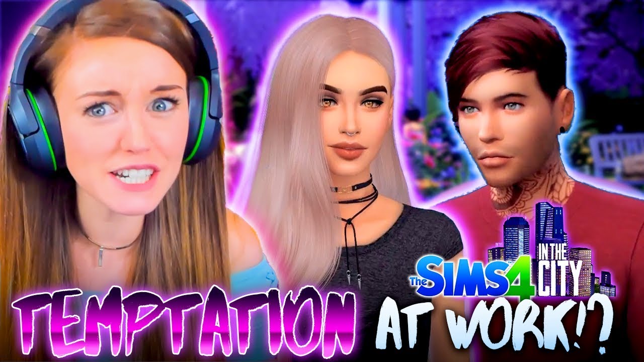 JESSY'S NEW WORK FRIEND...😱(The Sims 4 IN THE CITY #16! 💒) - YouTube