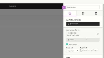 Blackboard Collaborate - Sharing Session Link
