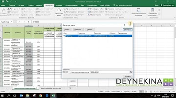 Именованные диапазоны в работе HR