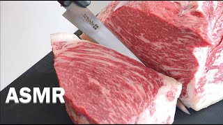 【肉磨きASMR】旨味が詰まった極上の牛モモ肉でローストビーフを作るだけの動画【肉テロ】
