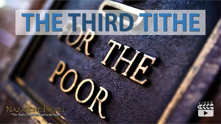 The Third Tithe For Our Poor