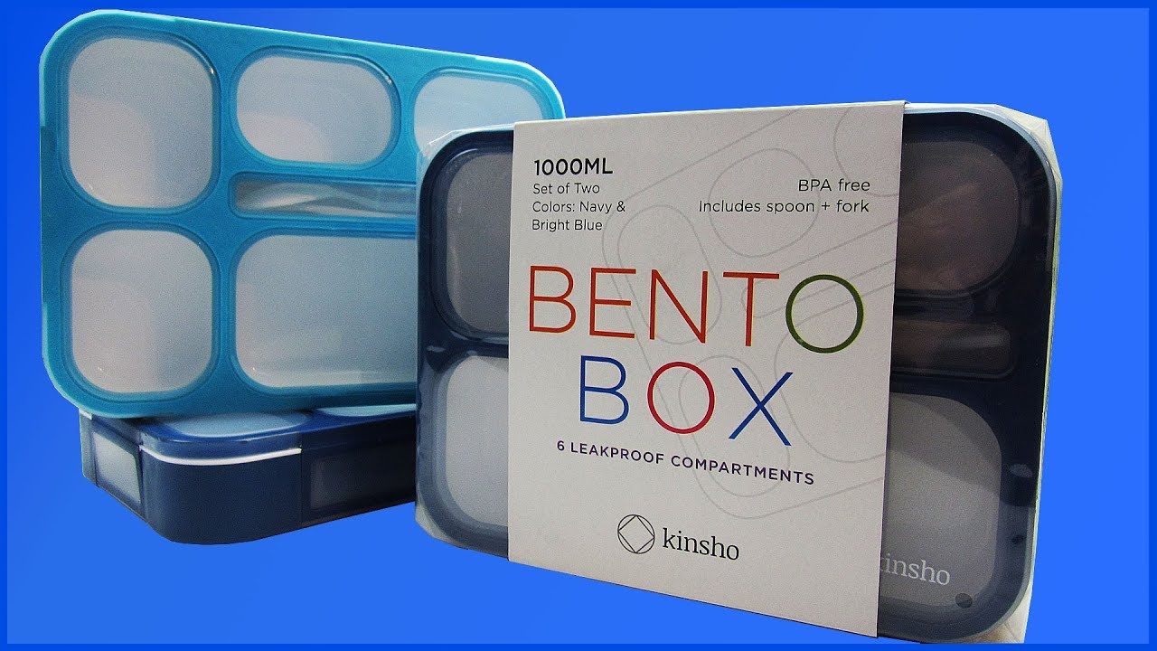 Blue Box Not Brown Bag Kinsho Bento Box Review YouTube