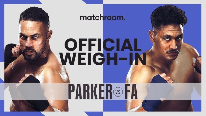 Joseph Parker Vs Junior Fa Weigh In Youtube